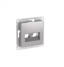 AtlasDesign Алюминий Накладка двойная для информационных функций типа Keystone  ATN000390  SE