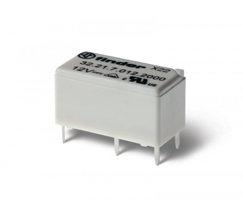Субминиатюрное электромеханическое реле; монтаж на печатную плату; 1NO 6A; контакты AgCdO  322170122300  Finder