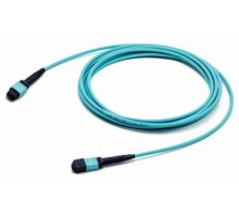 FHD-MC3-504-MPOF12/PS-MPOF12/PS-B-2M-LSZH-AQ Патч-корд волоконно-оптич. МРО (мама)-МРО (мама), тип B, 12 волокон 358881  Hyperline