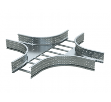 Ответвитель Х-образный лестничный 200х500, цинк-ламельный  ULX625ZL  DKC