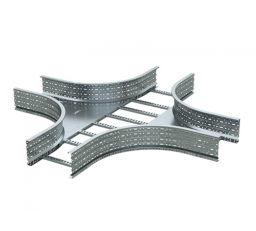 Ответвитель Х-образный лестничный 80х200, цинк-ламельный  ULX682ZL  DKC