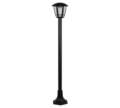 Садово-парковый светильник ДТУ 07-8-004 У1 "Валенсия 3" черный 8Вт светодиодный напольный  Б0057523  ЭРА