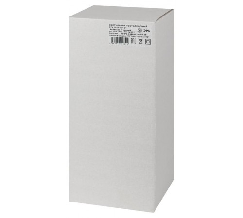 Садово-парковый светильник ДТУ 07-8-004 У1 "Валенсия 3" черный 8Вт светодиодный напольный  Б0057523  ЭРА