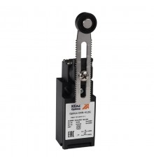 Выключатель концевой OptiLiS D4N-412G рычаг регулируемый с роликом пластиковым EN 50047 XCKN2145P20  365310  КЭАЗ