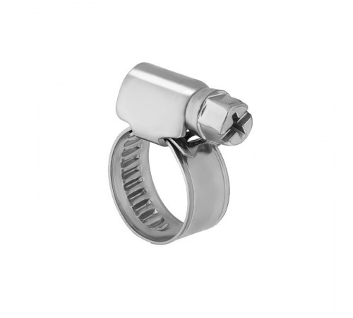 Хомут-стяжка кабельная стальная червячная PROconnect 10-16 мм, упаковка 2 шт.  07-0610-8  PROconnect