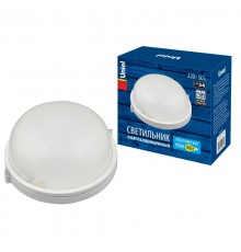 Светильник пылевлагозащищенный для ЖКХ под лампу Е27 UWL-R01 100W/E27 IP54 WHITE Круг  UL-00006771  Uniel