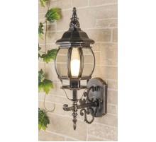 Светильник садово-парковый настенный 1011U черное золото / 9913-A (GL 1011U)  a034304  Elektrostandard