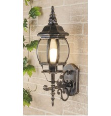 Светильник садово-парковый настенный 1011U черное золото / 9913-A (GL 1011U)  a034304  Elektrostandard