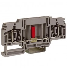 HSCB.6GR, тестовый с разъединителем, серый , 6 кв.мм  ZHB200GR-RET  DKC