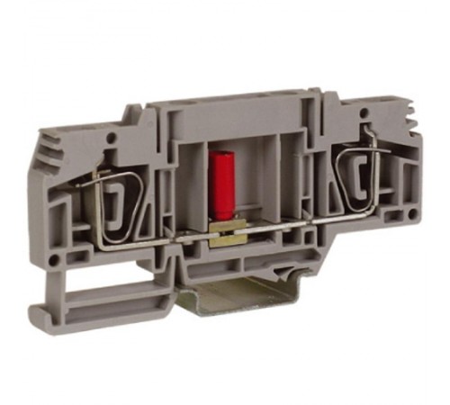 HSCB.6GR, тестовый с разъединителем, серый , 6 кв.мм  ZHB200GR-RET  DKC