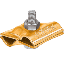 Зажим соединительный круглого проводника 8-10 мм, латунь91072Ezetek