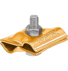 Зажим соединительный круглого проводника 8-10 мм, латунь91072Ezetek