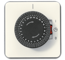 Таймер для коммутации с электроприводом; слоновая кость, слоновая кость  CD5024  Jung