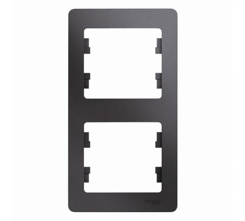 Glossa Графит Рамка 2-ая, вертикальная  GSL001306  SE