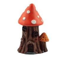 Садовый светильник Лукоморье ERASF22-13 на солнечной батарее, полистоун, 23 см  Б0053362  ЭРА