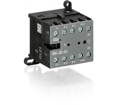 Миниконтактор B6-30-10-F 9A (400В AC3) катушка 230В АС  GJL1211003R8100  ABB