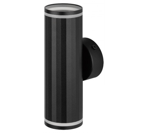 Декоративная подсветка WL45 BK MR16 GU10 12Вт черный IP20 для интерьера, стен  Б0058494  ЭРА