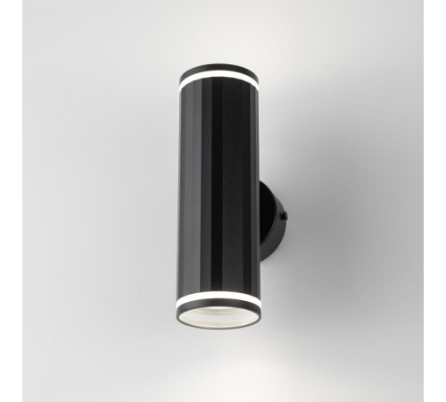 Декоративная подсветка WL45 BK MR16 GU10 12Вт черный IP20 для интерьера, стен  Б0058494  ЭРА