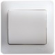 Glossa Перламутр Выключатель 1-клавишный, сх.1, 10АХ (в сборе)  GSL000612  SE