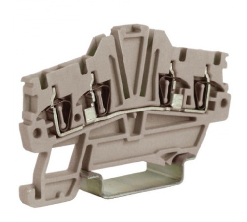 HMM.1/2+2(Ex)i, проходной зажим 1,5 кв.мм синий 2 ввод/2 вывода  ZHI420  DKC