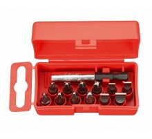 Набор бит SL/PH/PZ Industrial с держателем бит в кейсе, 13 шт  02091016  Felo