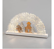 Деревянная фигурка с подсветкой "Рождественская сказка" 44,5*6*24 см  504-021  NEON-NIGHT