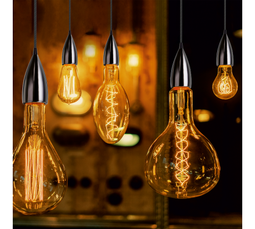 Светильник подвесной шнур под лампу Decor PL031 черный E27, 1 м, 1/40  PL031  Gauss