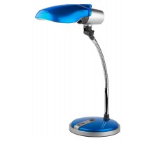 Светильник настольный на основании NE-301 15Вт КЛЛ Е27 синий  C0044900  ЭРА