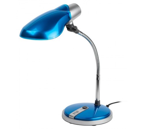 Светильник настольный на основании NE-301 15Вт КЛЛ Е27 синий  C0044900  ЭРА