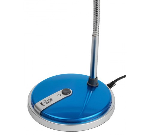 Светильник настольный на основании NE-301 15Вт КЛЛ Е27 синий  C0044900  ЭРА