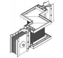 Секция Z лев. н/2 5000А Cu 3L+N+1/2PE IP55 тран. IEK  LB-5000C5-35-F-ZLF  IEK