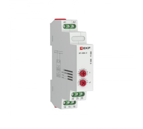 Реле времени RT-SBA-2 (задержка времени включ.) PROxima  rt-sba-2  EKF