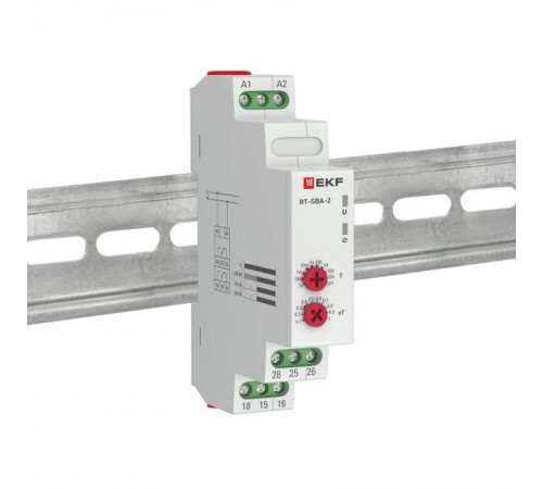 Реле времени RT-SBA-2 (задержка времени включ.) PROxima  rt-sba-2  EKF