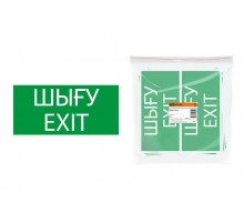 Знак "ВЫХОД" 200х100мм (казахский язык)  SQ0817-0074  TDM