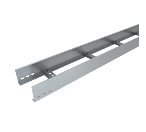 Лоток лестничный 100х150х1,2 L3000 мм HD  LL100-150-1.2-3000 HD  КМ-профиль