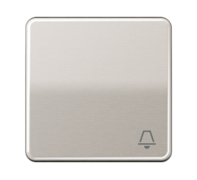 Клавиша с символом "звонок"; платина  CD590KPT  Jung