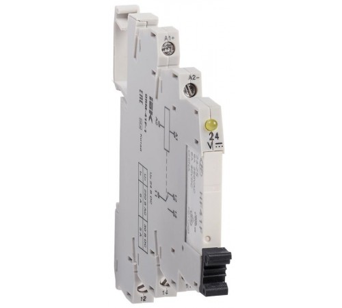 Интерф. реле ORM 1. 1NO+1NC. 24В DC  ORM-41F-1  ONI