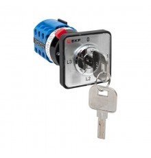 Переключатель кулачковый ПК-1-194 10А 4P с ключом для амперметра  PROxima  pk-1-194-10  EKF