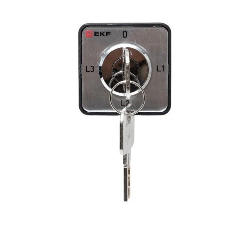 Переключатель кулачковый ПК-1-194 10А 4P с ключом для амперметра  PROxima  pk-1-194-10  EKF