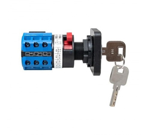 Переключатель кулачковый ПК-1-194 10А 4P с ключом для амперметра  PROxima  pk-1-194-10  EKF