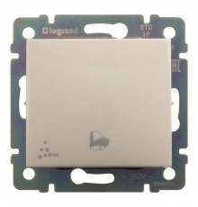 Valena Сл. кость Выключатель кнопочный 1-клавишный с символом "звонок" IP44  774199  Legrand