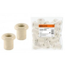 Керамический проходной изолятор для провода "ЭКО" сосна (25шт)  SQ2802-0008  TDM