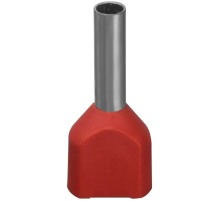 Наконечник 61 039 NET-E2-1.0-8-B50 НШВИ2, крас.2 провода (50шт/упак) 61039 Navigator