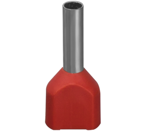 Наконечник 61 039 NET-E2-1.0-8-B50 НШВИ2, крас.2 провода (50шт/упак) 61039 Navigator