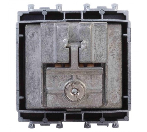 Розетка TV-FM-SAT модульная, "Avanti", "Закаленная сталь", 2 модуля  4404532  DKC