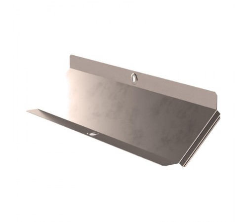 Крышка угла вертикально внутреннего 45 градусов Стандарт INOX (AISI 409) 500  PR16.3341  Промрукав