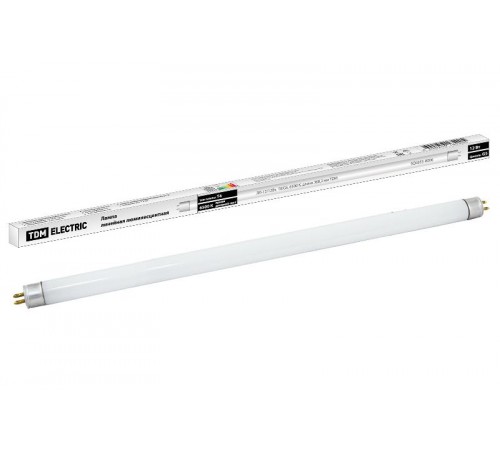 Лампа линейная люминесцентная ЛЛ 12Вт Т4 G5 865 ЛЛ-12  SQ0355-0006  TDM