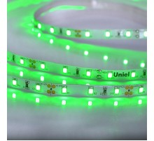 Лента светодиодная зеленый свет ULS-M11-2835-60LED/m-8mm-IP20-DC12V-4,8W/m-5M-GREEN PROFI  UL-00004360  Uniel