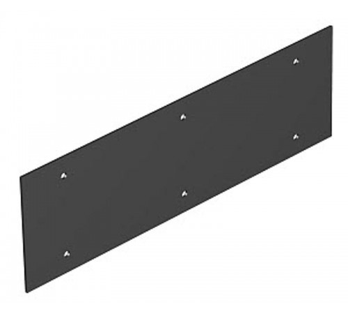 Крышка глухая для напольного бокса Telitank 284x88 мм (ПВХ,черный) (T12L P04S 9011)  7408132  OBO Bettermann