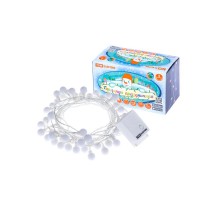 Гирлянда светодиодная "Шарики" 50LED, 5м, 8 режимов, многоцвет., прозр. шнур, 250 В,  SQ0361-0046  TDM ELECTRIC